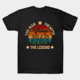 Father's Day Shirt Vintage 1969 The Men Myth Legend 51st Birthday Gift T-Shirt